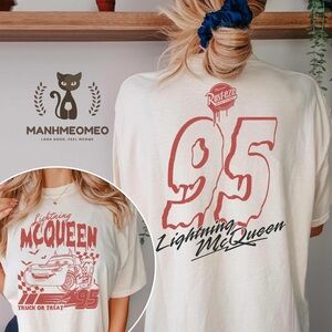 Lightning McQueen Halloween Graphic T-Shirt